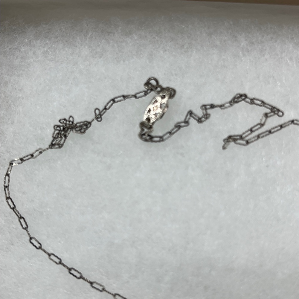 1920’s Silver and Marcasite Cameo Necklace - Picture 4 of 7